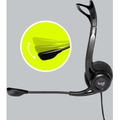 Logitech PC Headset 960 USB - Premium Sound & Comfort for Crystal Clear Communication